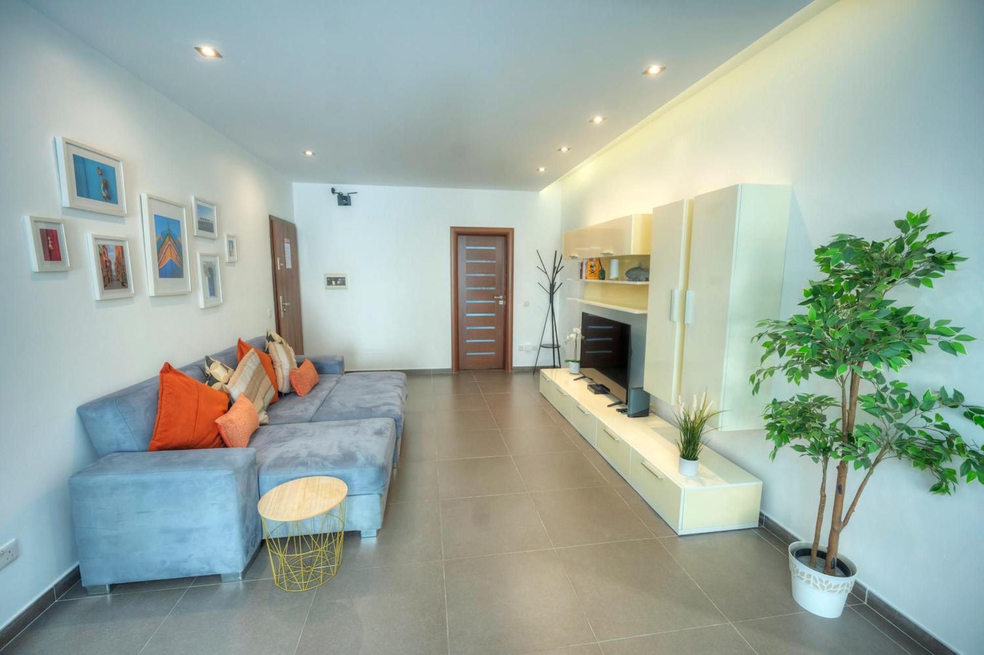 Bright & Large 2Bedrooms In Sliema Center Mpor1-1 Exteriör bild