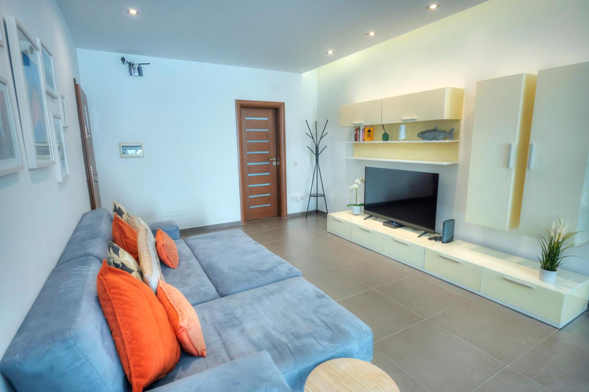 Bright & Large 2Bedrooms In Sliema Center Mpor1-1 Exteriör bild