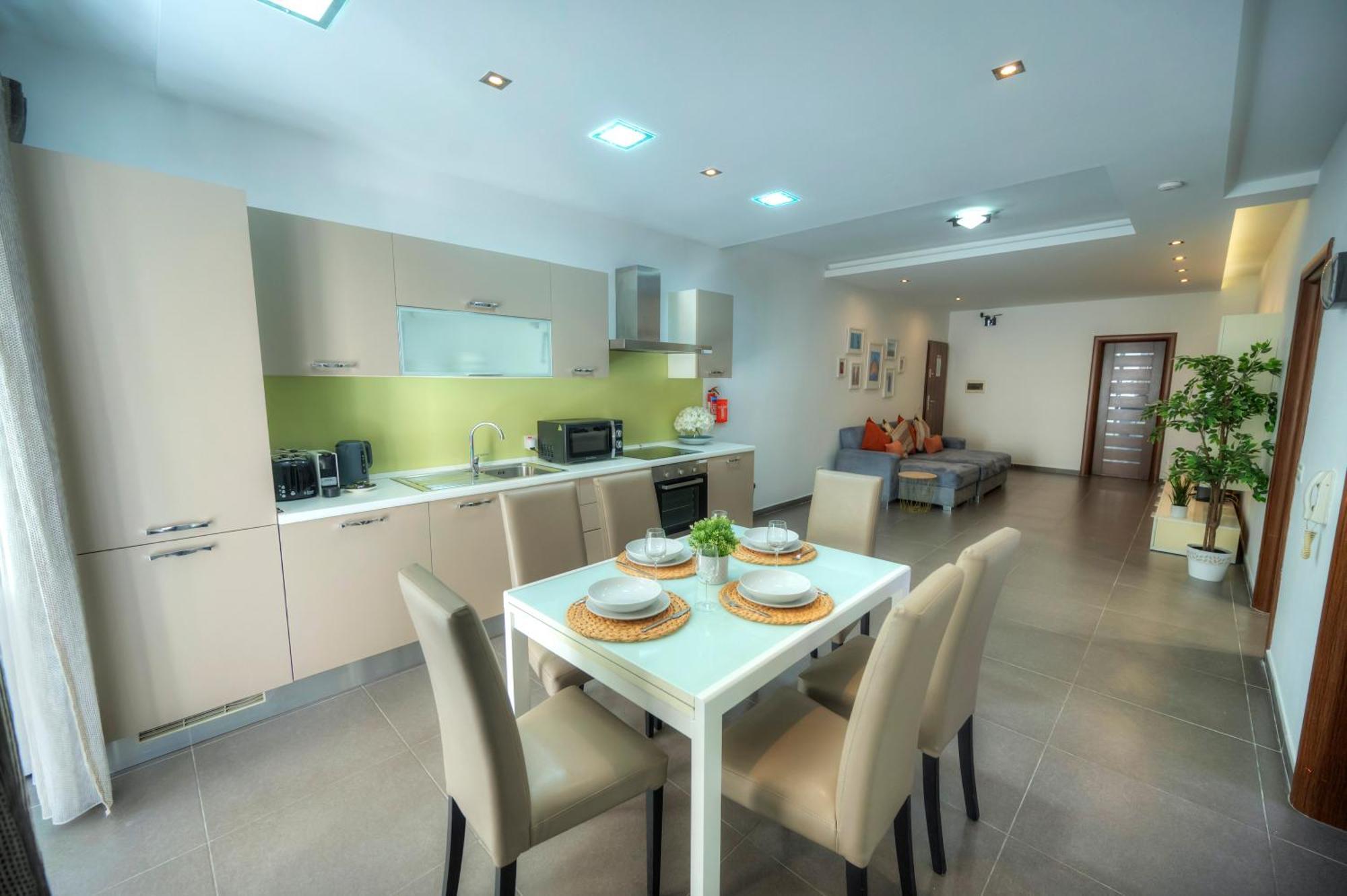 Bright & Large 2Bedrooms In Sliema Center Mpor1-1 Exteriör bild