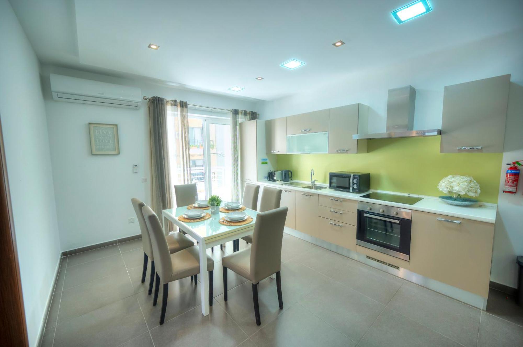 Bright & Large 2Bedrooms In Sliema Center Mpor1-1 Exteriör bild